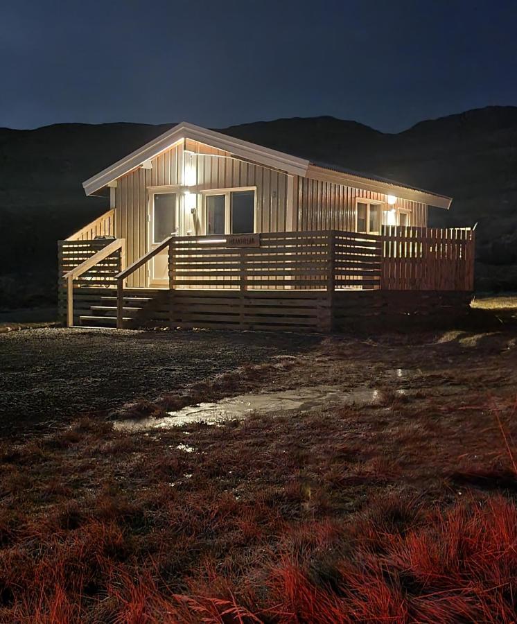 Hvammur 3 Hrakholar With Private Hot Tub Kaldrananes Exterior foto