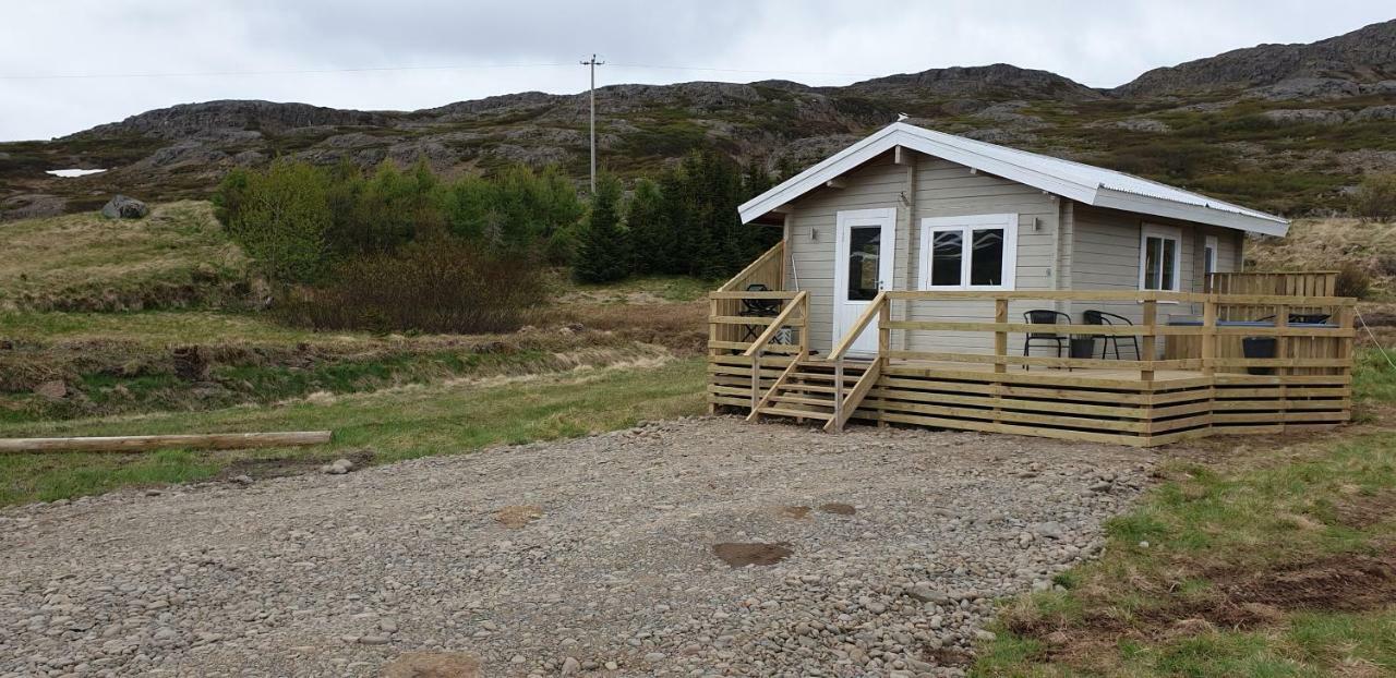 Hvammur 3 Hrakholar With Private Hot Tub Kaldrananes Exterior foto